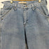 リー Lee 00s DUNGAREES CARPENTER メキシコ製 ペインター カーペンターデニム  メンズ  34×32